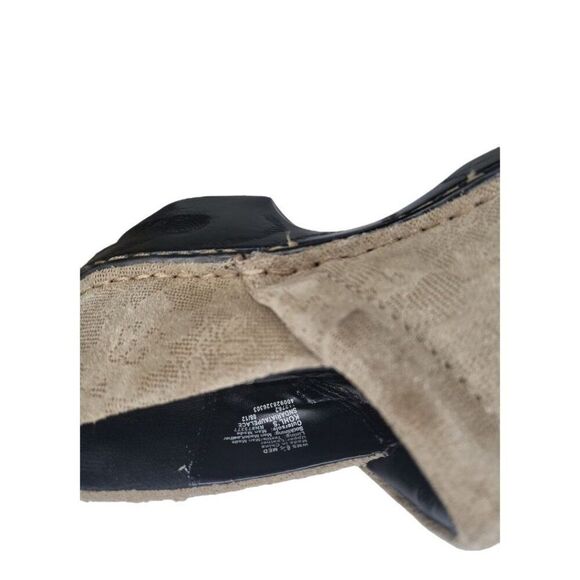 Sonoma Lifestyle Clog Women‎ Sz 6.5 Leather Slip On Comfort Workwear - Picture 7 of 7